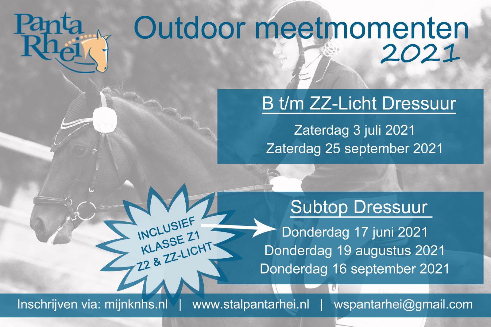 Definitieve startlijst Meetmoment 3 juli