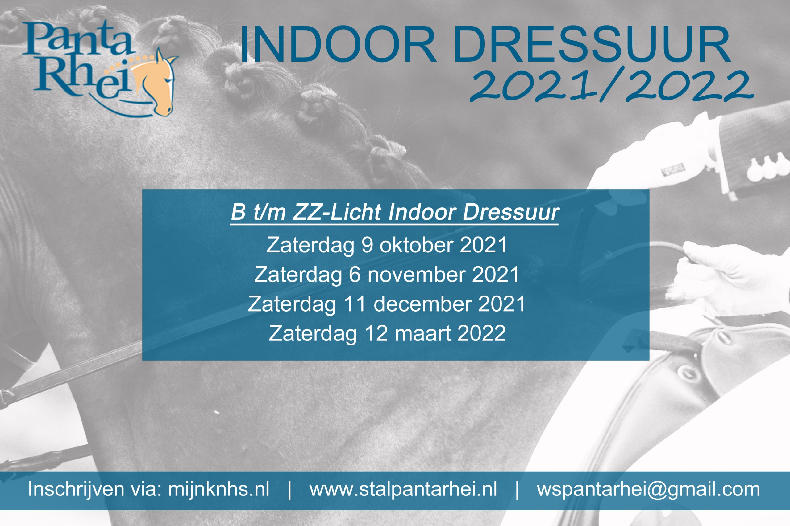 Uitslagen van onze dressuurwedstrijd van 11 december en terugblik 2021