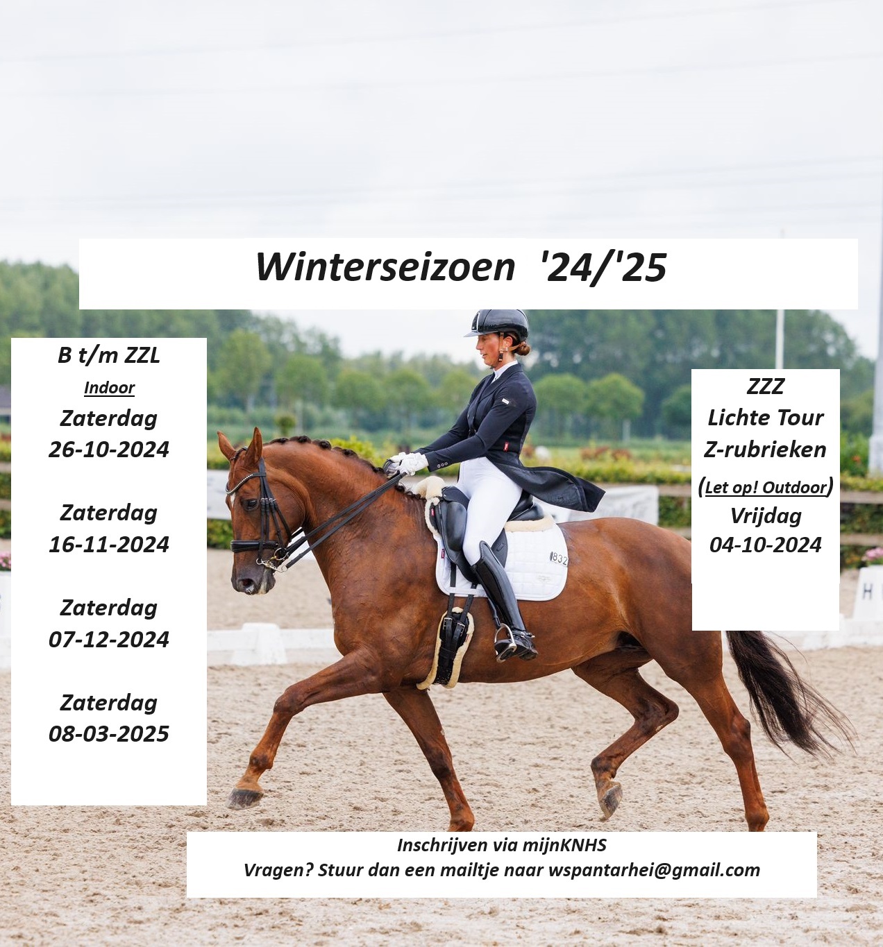 Definitieve startlijst 26-10-2024