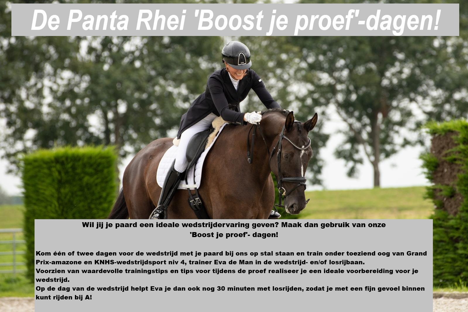 *Nieuw* De Panta Rhei ‘Boost je proef’-dagen! *Nieuw*