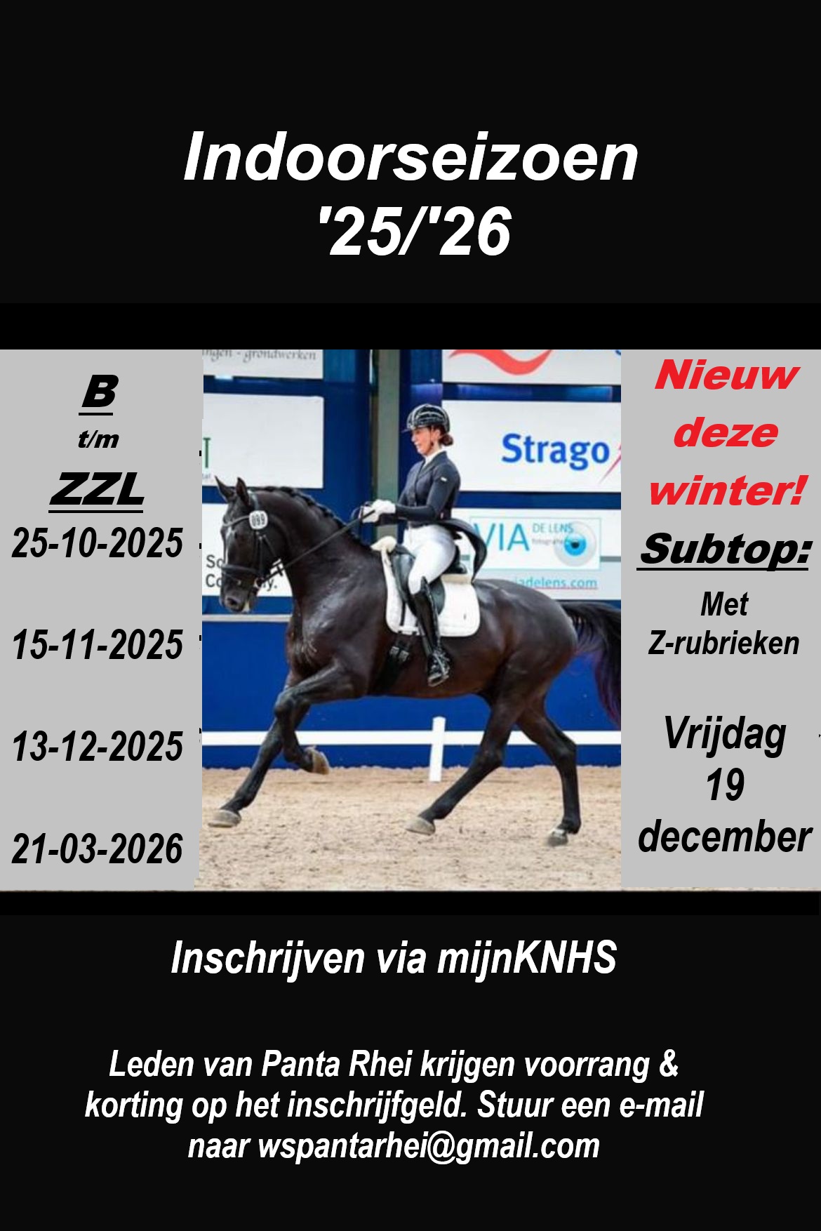 Voorlopige indeling 25-10-2025 online *UPDATE*